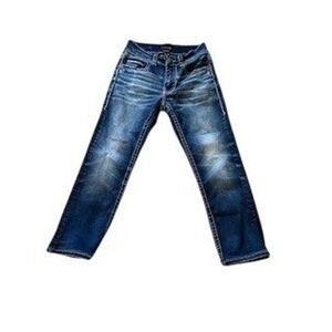 Buckle Black Fit No 3 Bootleg‎ Jeans Mens 29x28 Dark Wash Denim Jeans